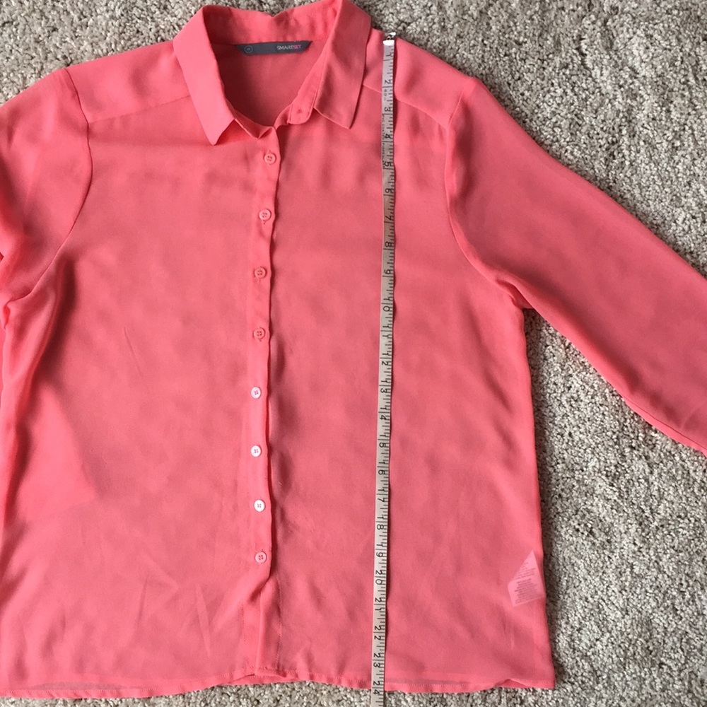 Smart Set | Sheer Blouse - Picture 2 of 8